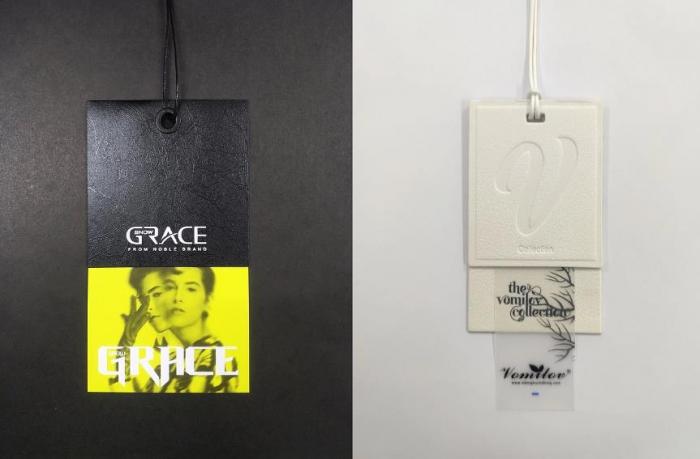 上海服裝吊牌印刷工藝詳解：吉印通絲網(wǎng)印 + UV 絲印，質(zhì)感翻倍